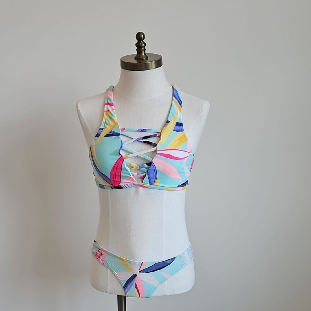 Simons Colorful Women's Floral Bikini Set